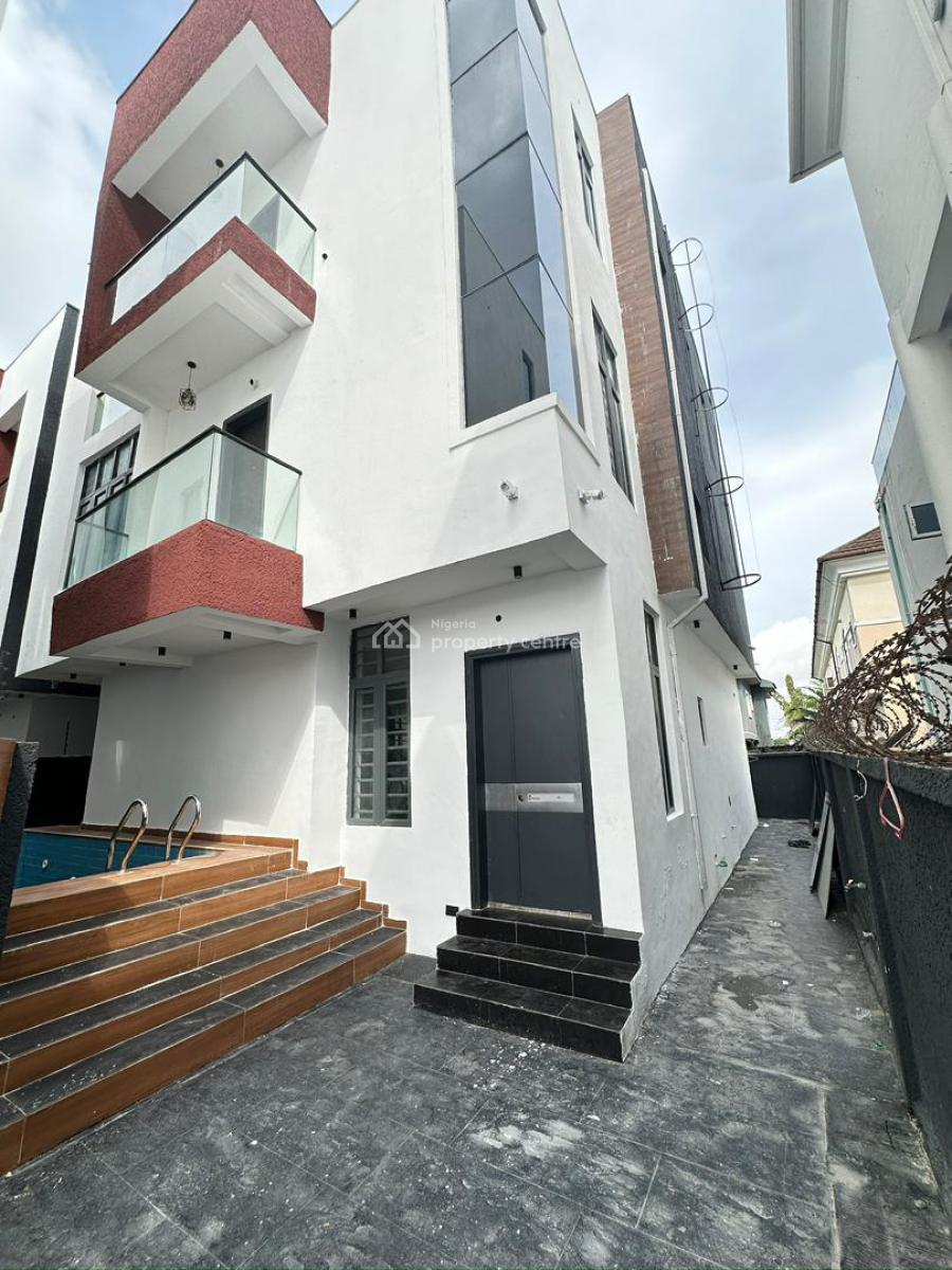 Newly Finished 5 Bedroom Self-serviced Fully Detached Duplex with Bq, Lekki Phase 1, Lekki, Lagos, Detached Duplex for Rent