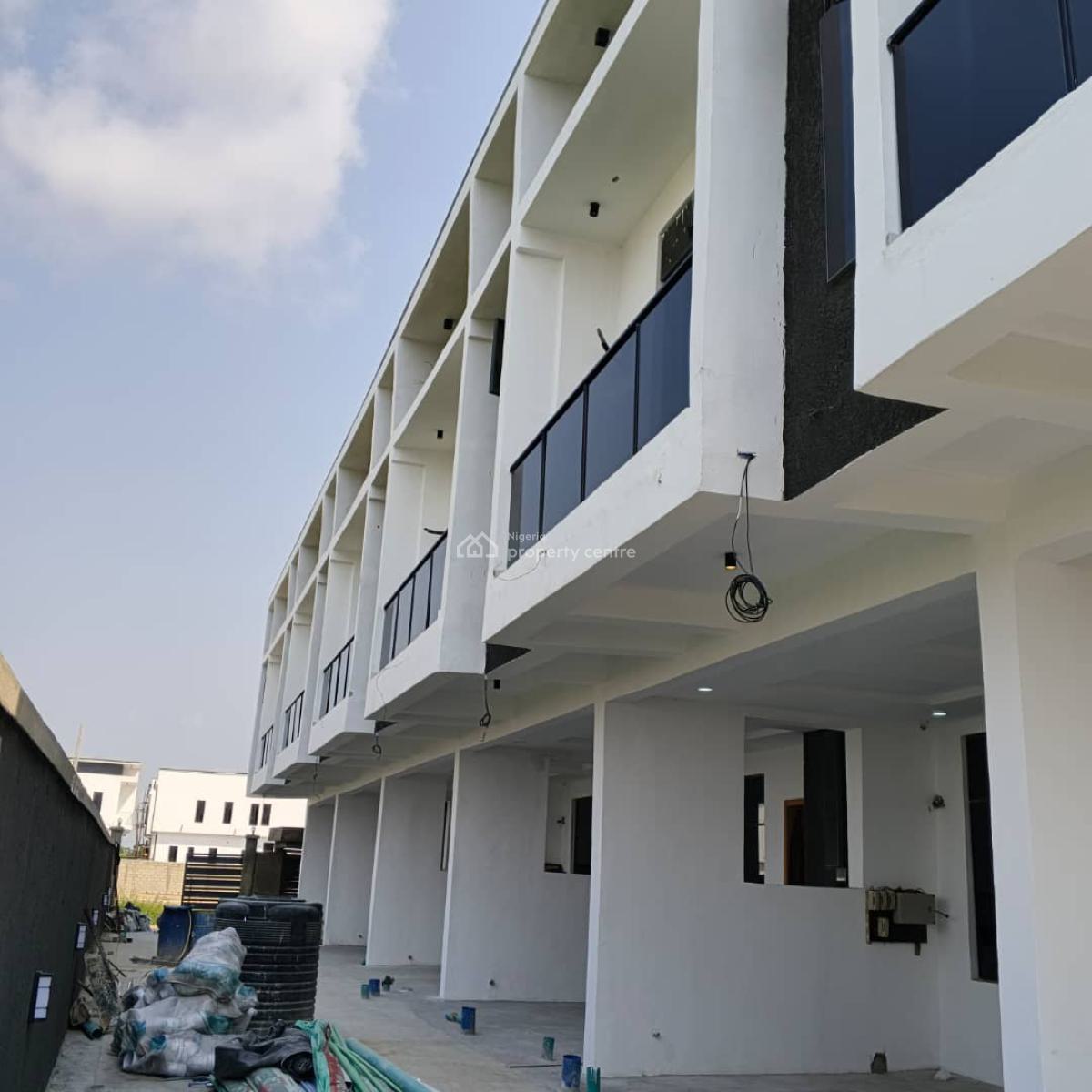 Brand New 3 Bedroom Terence Duplex Comes with Inverter, General Paint, Abraham Adesanya, Ajah, Lagos, Terraced Duplex for Sale