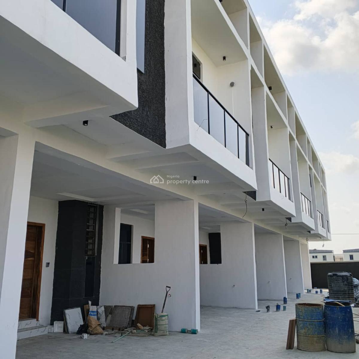 Brand New 3 Bedroom Terence Duplex Comes with Inverter, General Paint, Abraham Adesanya, Ajah, Lagos, Terraced Duplex for Sale