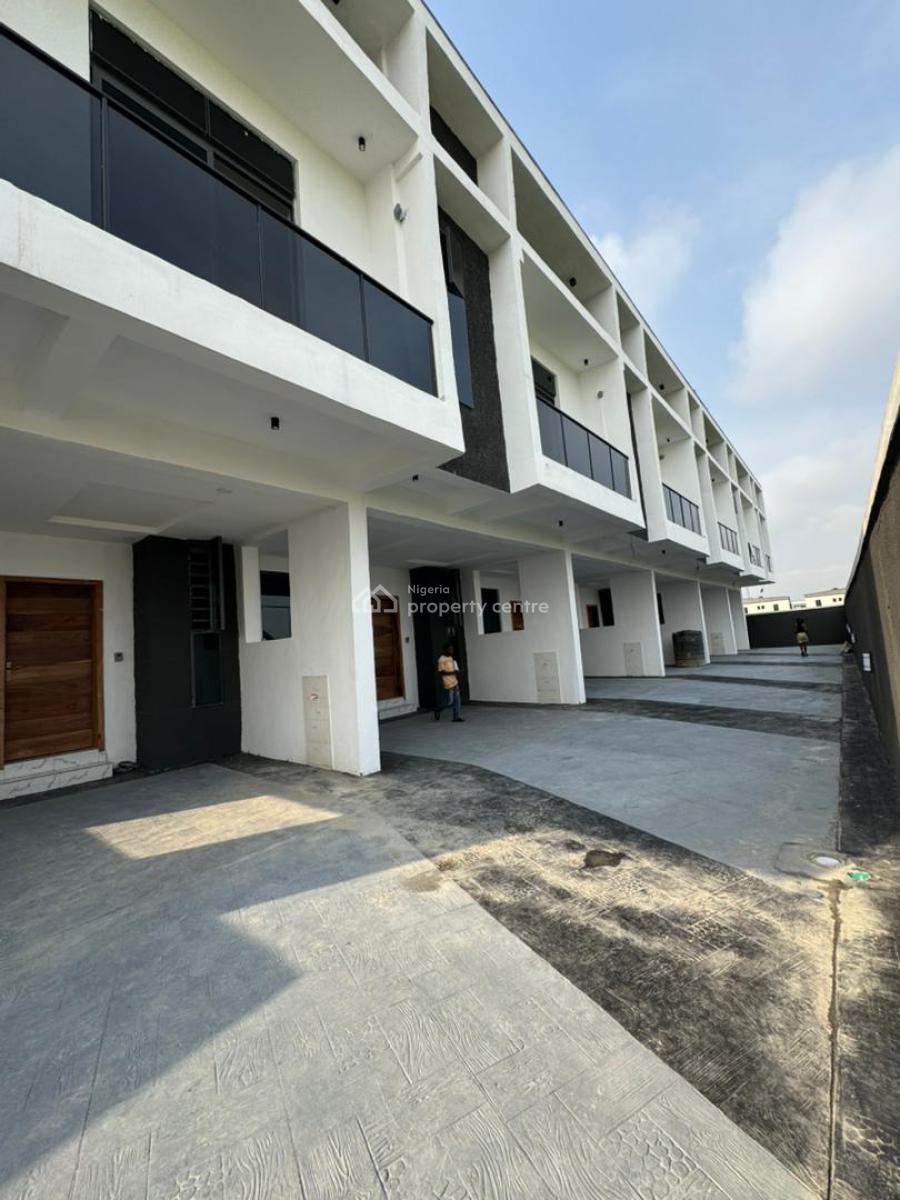 Brand New 3 Bedroom Terence Duplex Comes with Inverter, General Paint, Abraham Adesanya, Ajah, Lagos, Terraced Duplex for Sale