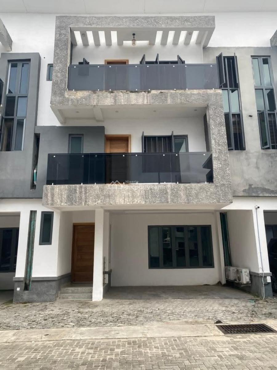 Luxury Fully Furnished 4 Bedroom Terrace Duplex with Bq, Ikate, Lekki, Lagos, Terraced Duplex for Rent