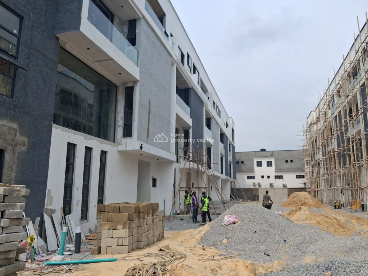 Newly Built Smart 4 Bedroom Terrace Duplex, Ikate, Lekki, Lagos, Terraced Duplex for Sale