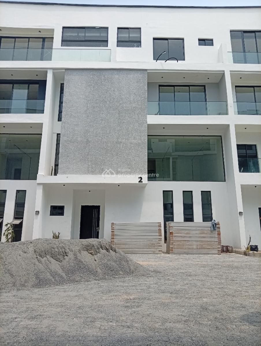 Newly Built Smart 4 Bedroom Terrace Duplex with Bq, Off Kunsela Road.seagate Estate, Ikate, Lekki, Lagos, Terraced Duplex for Sale