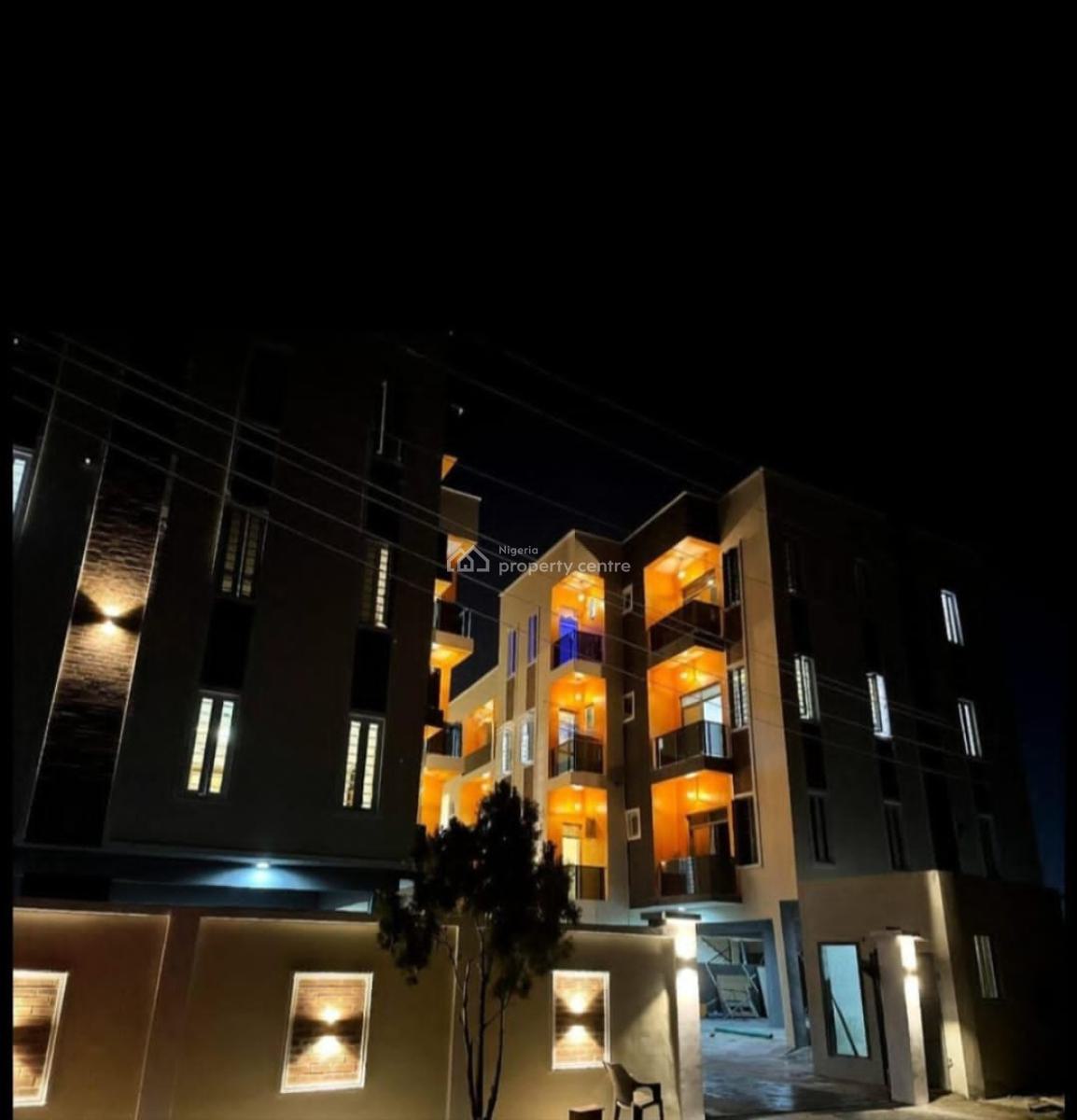 Luxury Serviced 1 Bedroom Apartment Upstairs, New Road, Lekki, Lagos, Flat / Apartment for Rent