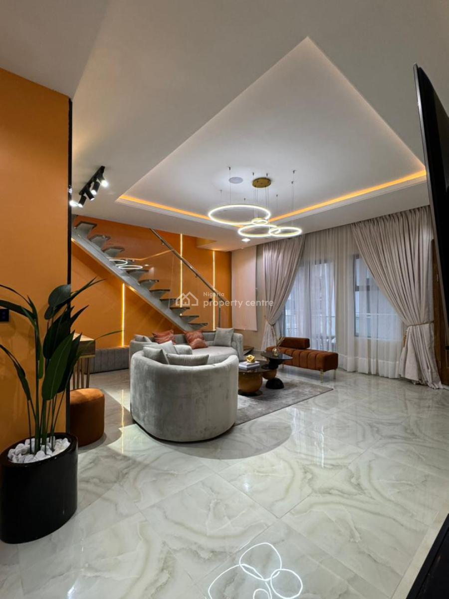 Luxury Beautifully Furnished 2 Bedroom Maisonette with Pool, Lekki Phase 1, Lekki, Lagos, Flat / Apartment for Rent