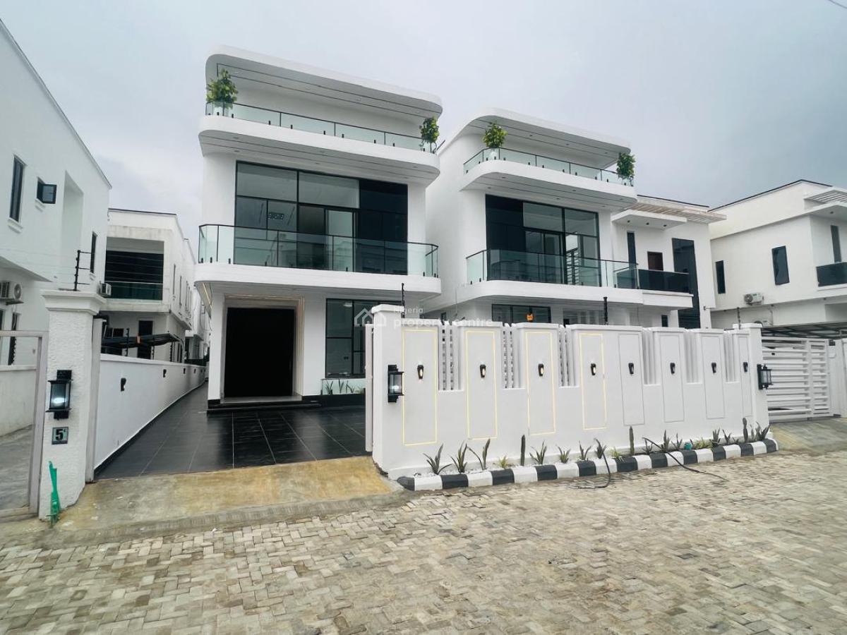 5 Bedroom Fully Detached Luxury Duplex, Orchid Road, Lekki Phase 2, Lekki, Lagos, Detached Duplex for Sale