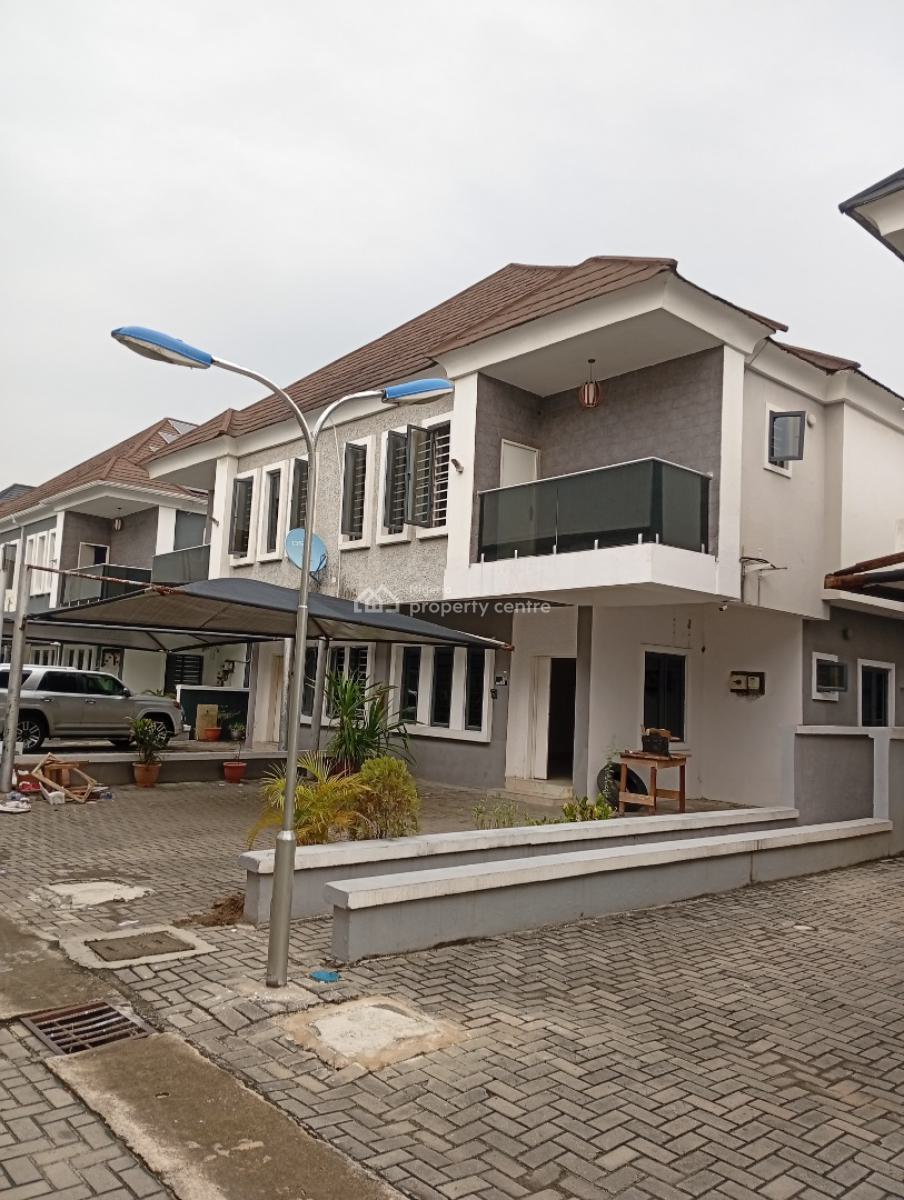 Luxury 4 Bedroom Semi Detached Duplex with Bq, Victoria Crest 3, Orchid Road, Lekki, Lagos, House for Rent
