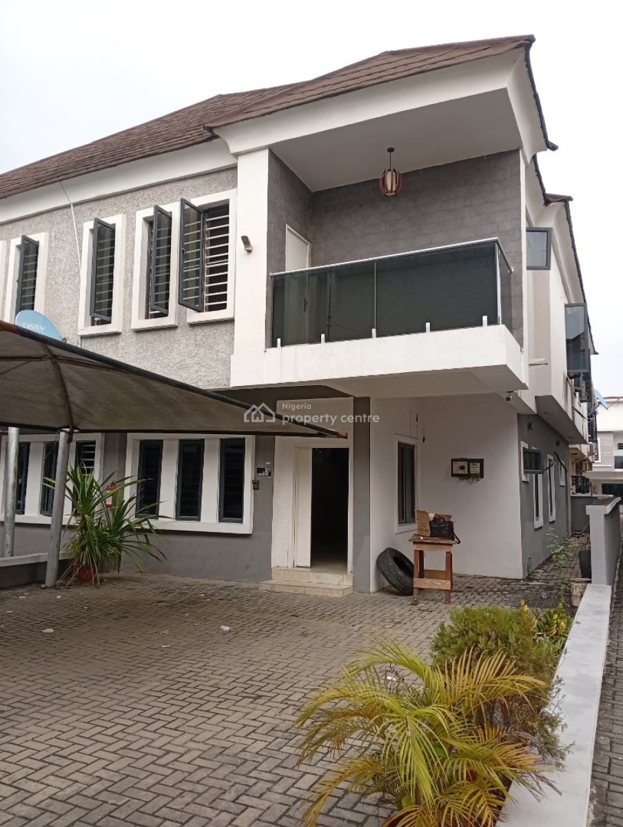 Luxury 4 Bedroom Semi Detached Duplex with Bq, Victoria Crest 3, Orchid Road, Lekki, Lagos, House for Rent