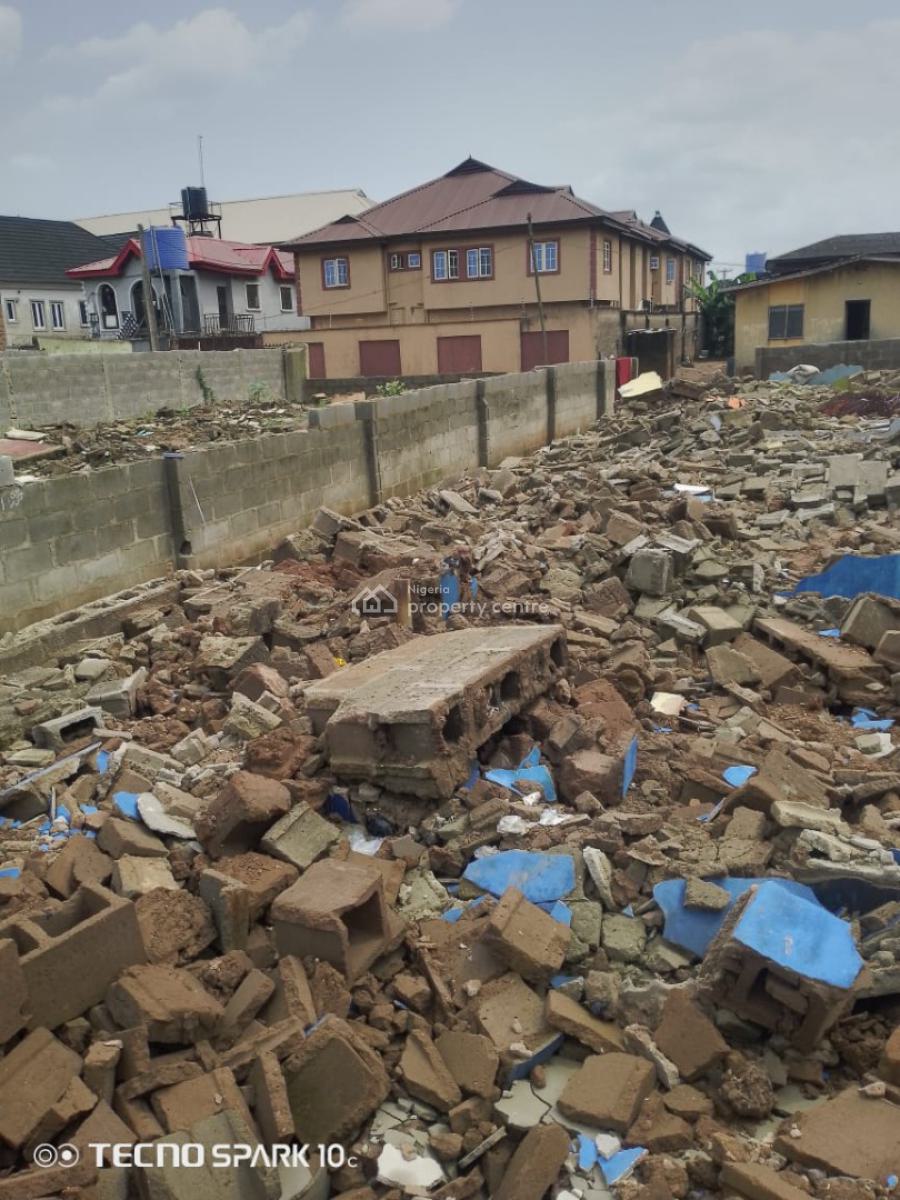 Compact 461 Sqm of Land, Off Olaniyi, New Oko Oba, Abule Egba, Agege, Lagos, Residential Land for Sale