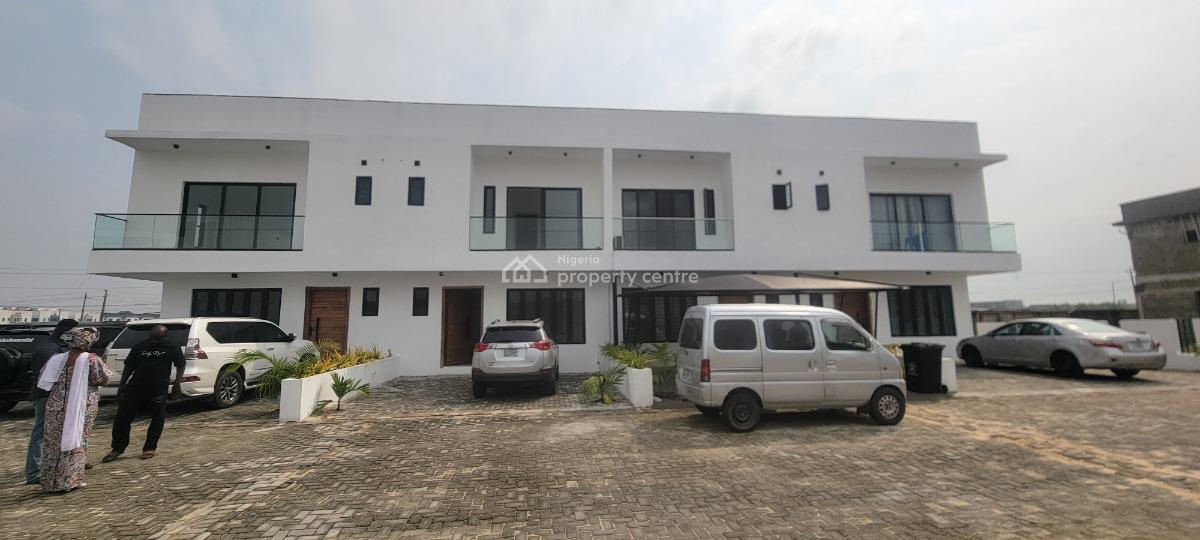 3bedroom Semi Detached House + 1room Bq Within a Gated Estate, Urban Prime Estate, Along Ogombo Road, Lekki Phase 2, Lekki, Lagos, Semi-detached Duplex for Rent