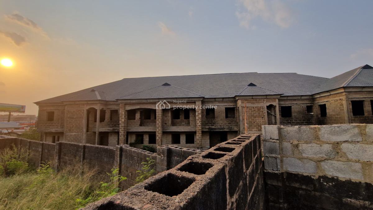10 Units of Luxury Mid Construction Shell Flats, Aerodrome Gra Mini Estate, Samonda, Ibadan, Oyo, Block of Flats for Sale