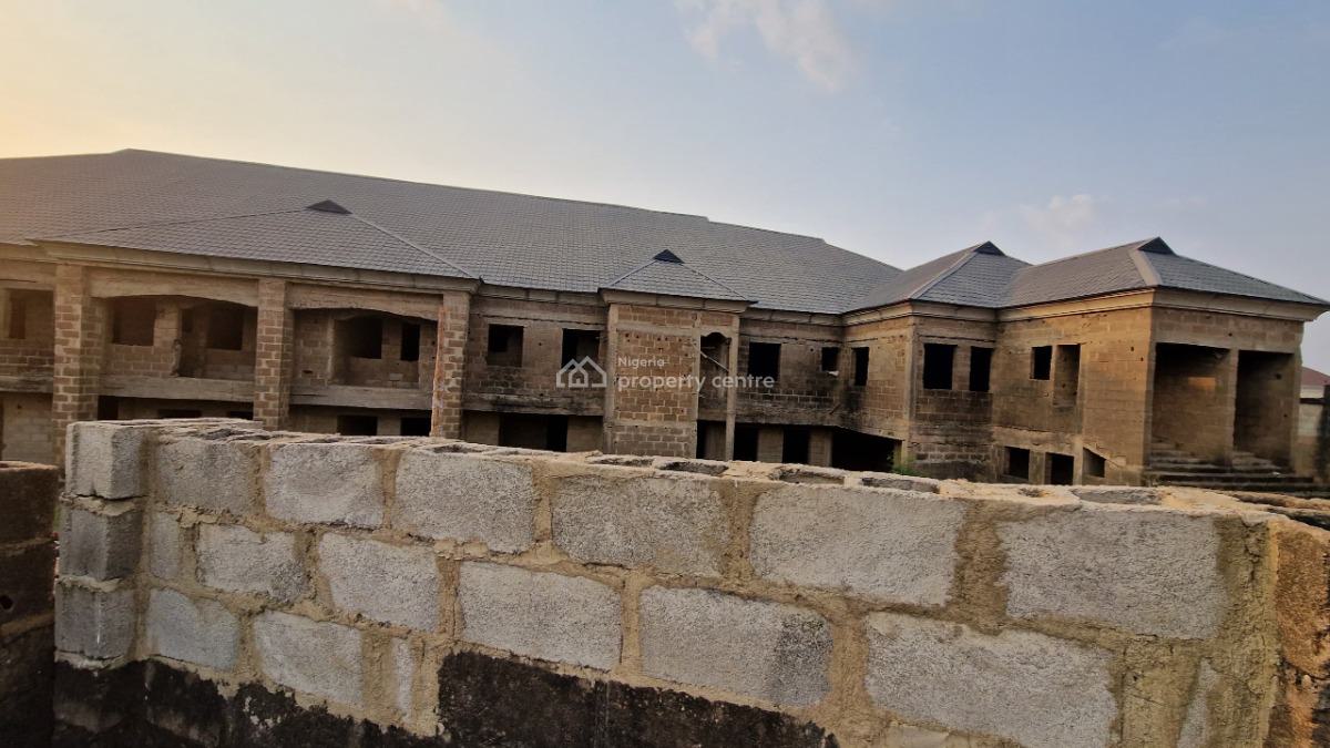10 Units of Luxury Mid Construction Shell Flats, Aerodrome Gra Mini Estate, Samonda, Ibadan, Oyo, Block of Flats for Sale