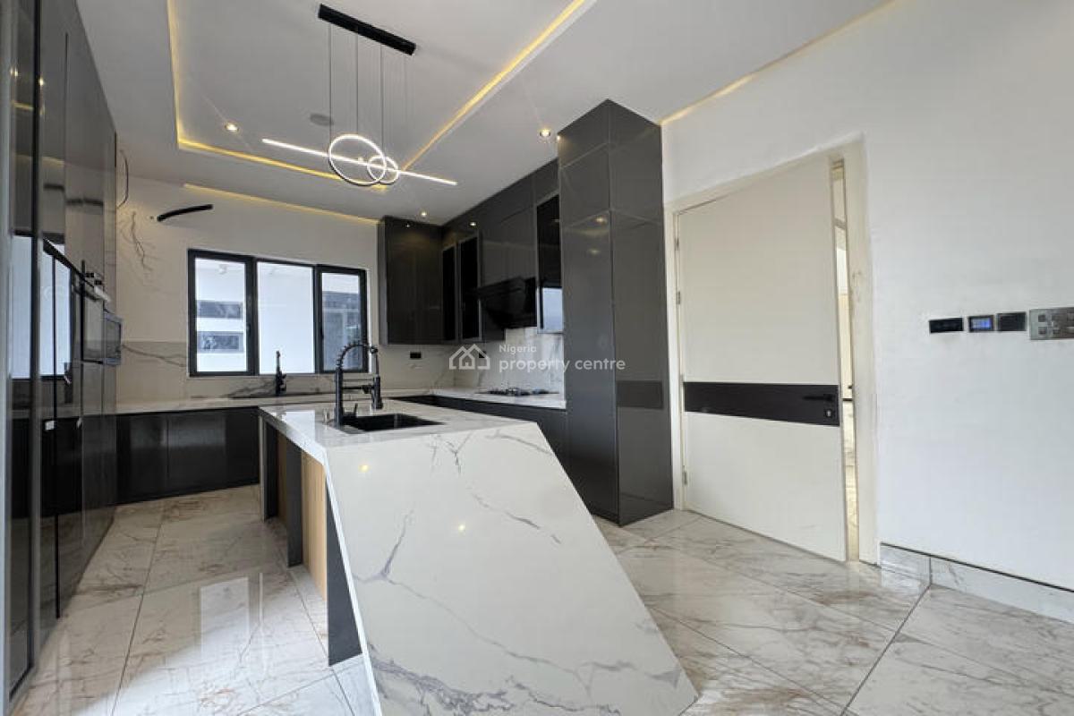 Stunning 5 Bedroom Detached House with Cinema, Swimming Pool and Bq, Megamound Estate, Lekki, Lagos, Detached Duplex for Sale