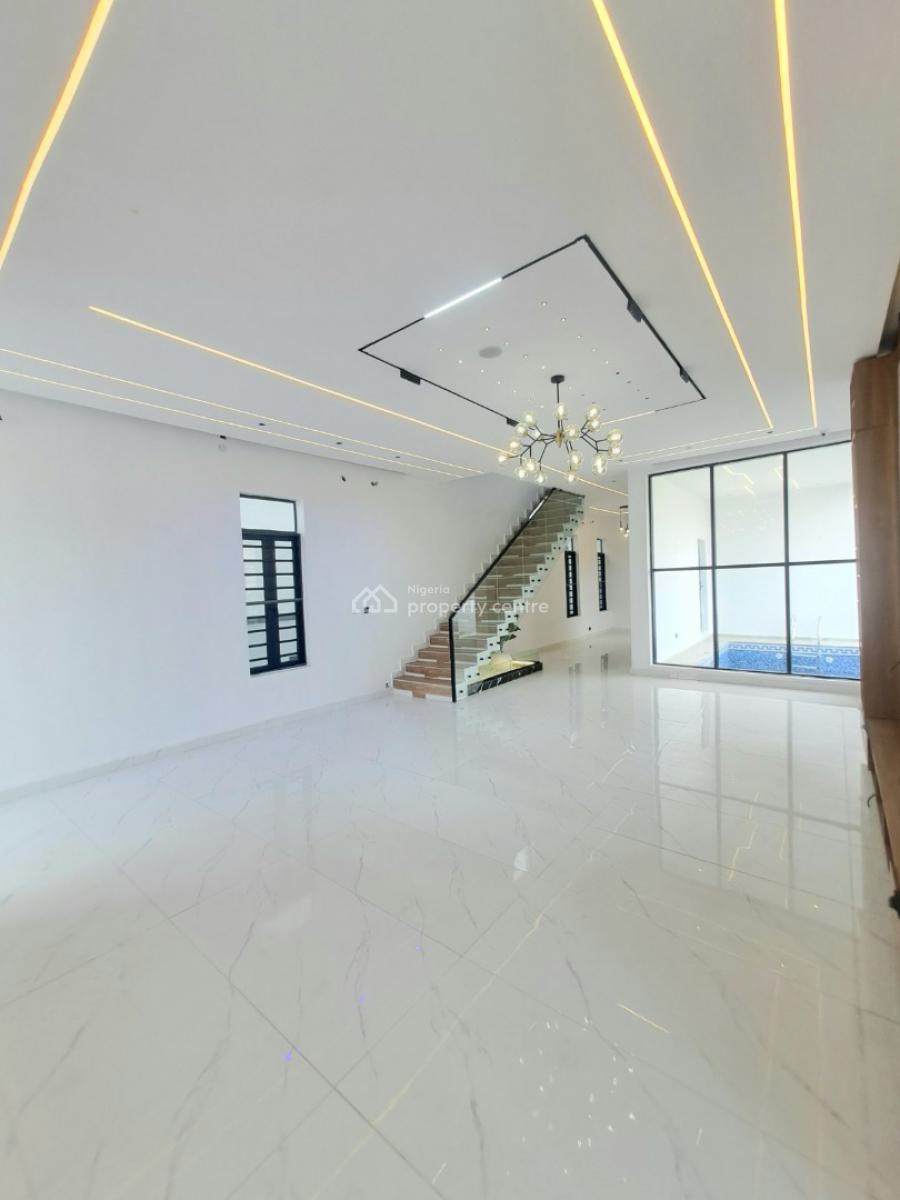 Newly Built 5 Bedroom Detached Duplex with Bq and Pool, Ikota By Vgc, Lekki, Lagos, Detached Duplex for Sale