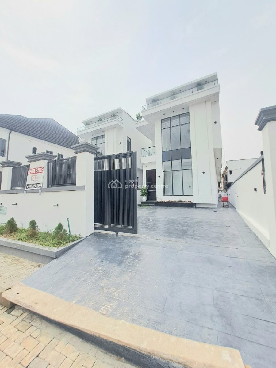 Newly Built 5 Bedroom Detached Duplex with Bq and Pool, Ikota By Vgc, Lekki, Lagos, Detached Duplex for Sale
