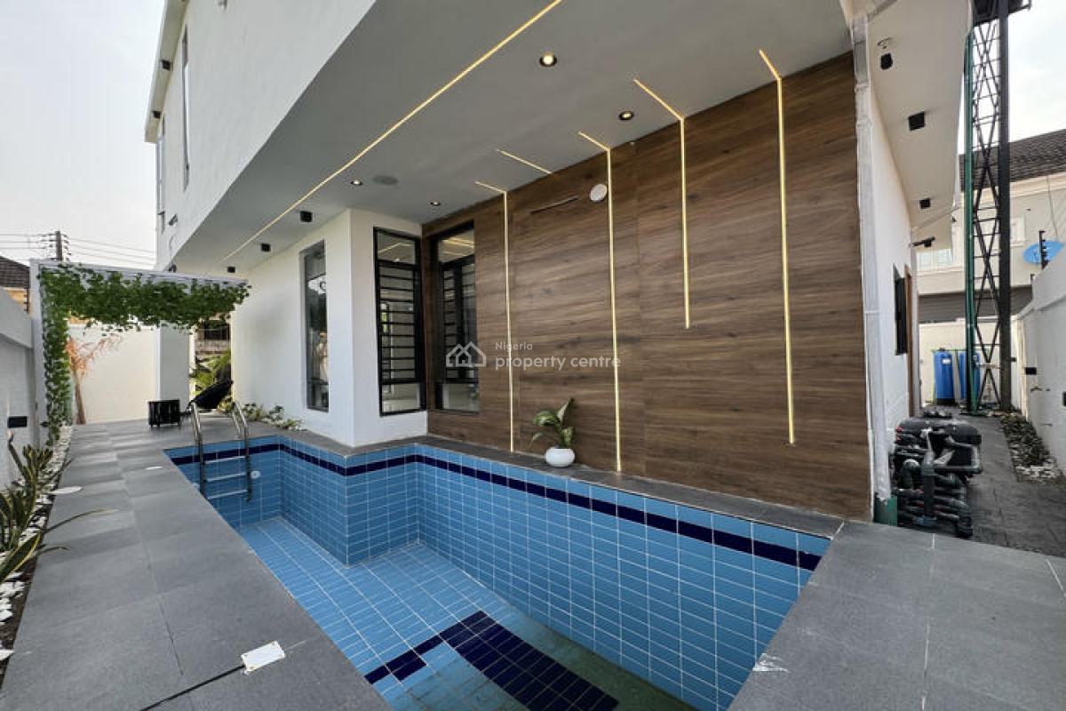 Luxury 5 Bedroom Detached Duplex with Swimming Pool and Bq, Sangotedo, Ajah, Lagos, Detached Duplex for Sale