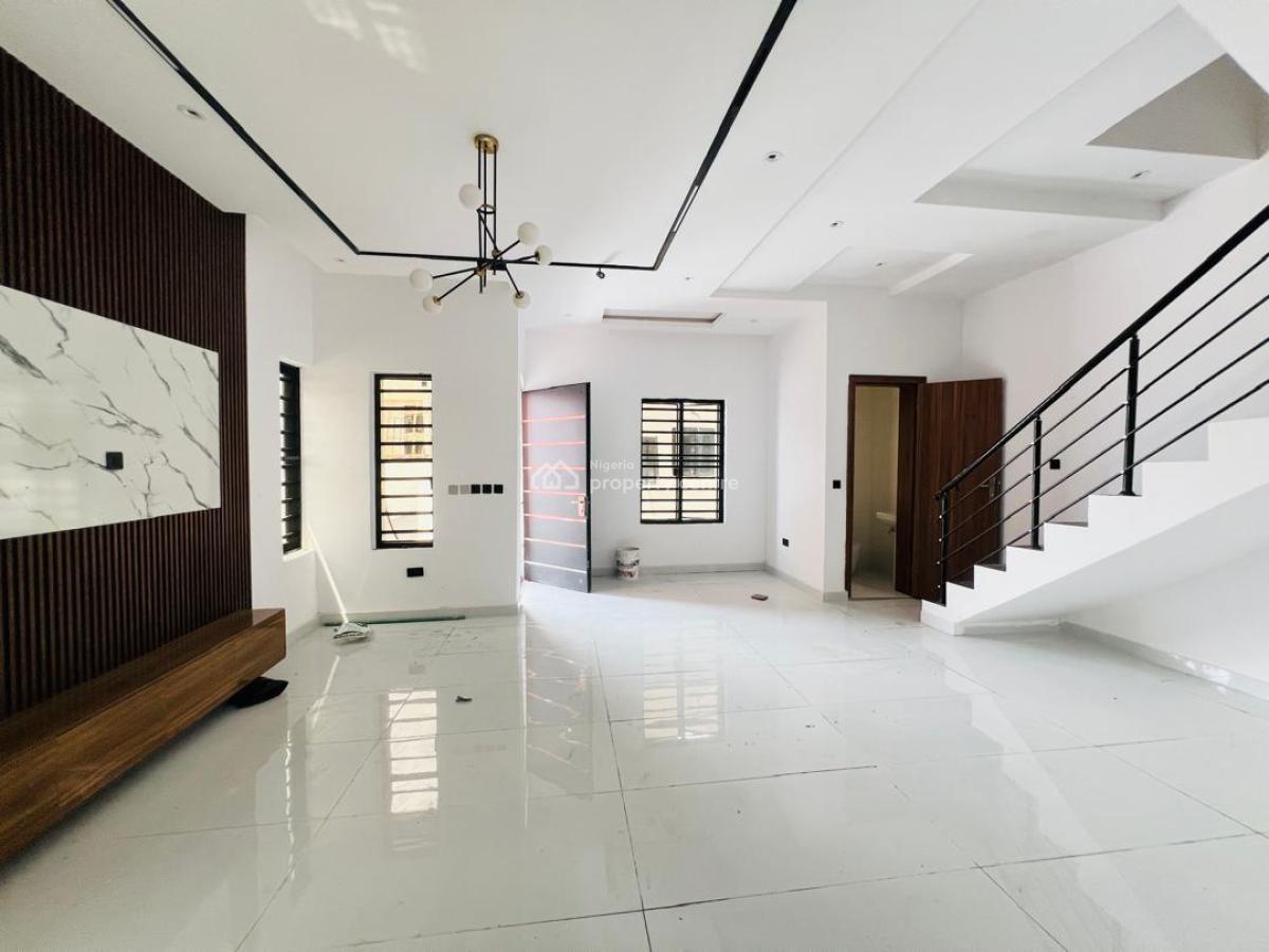 4 Bedroom Semi Detached Duplex Back Or Front, Sangotedo, Ajah, Lagos, Semi-detached Duplex for Sale