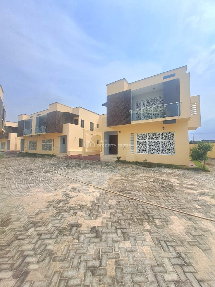 Newly Built 4 Bedroom Semi Detached with Bq and Pool, Abraham Adesanya, Lekki, Lagos, Semi-detached Duplex for Rent