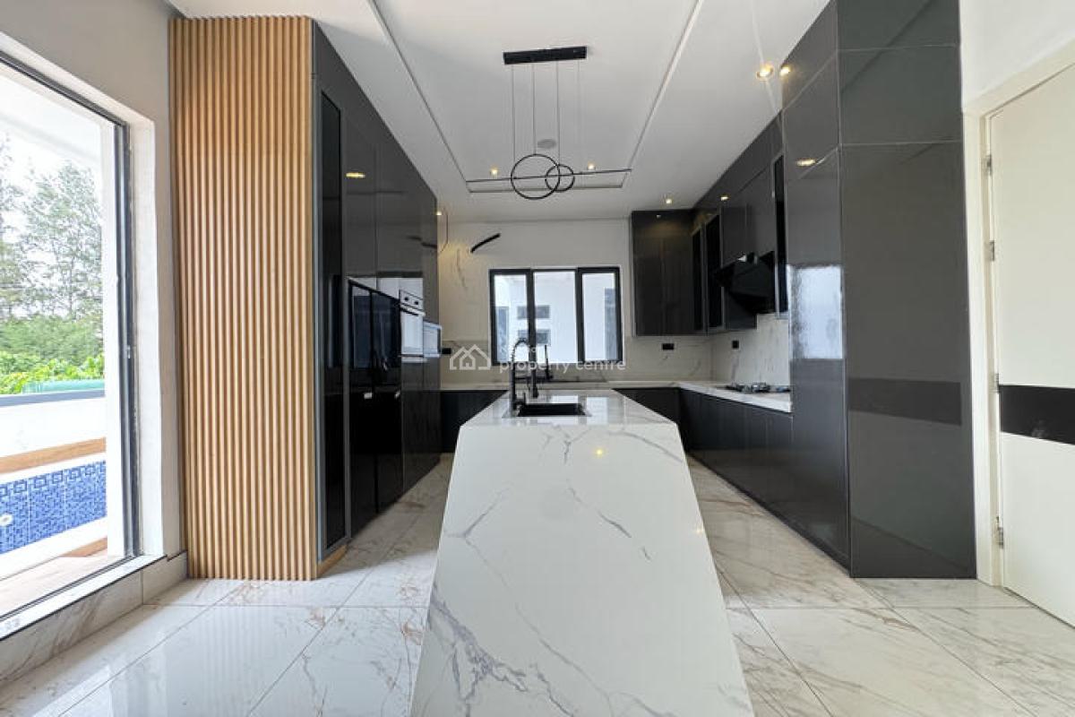 Stunning 5 Bedroom Detached House with Cinema, Swimming Pool and Bq, Megamound Estate, Lekki, Lagos, Detached Duplex for Sale