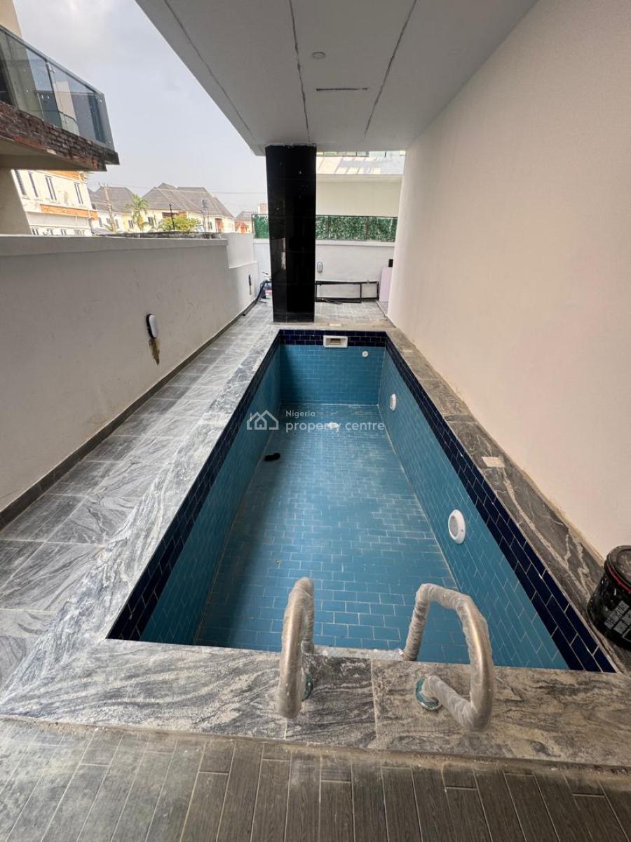 Newly Built 5 Bedroom Detached Duplex with Pool and Bq, Chevron Toll Gate, Lekki, Lagos, Detached Duplex for Sale