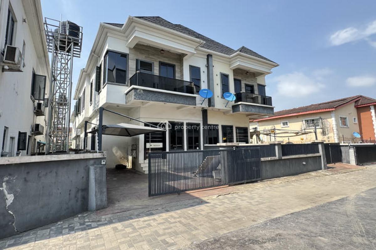 Luxury 4 Bedroom Semi-detached Duplex with Bq, Oral Estate, Ibeju Lekki, Lagos, Semi-detached Duplex for Rent