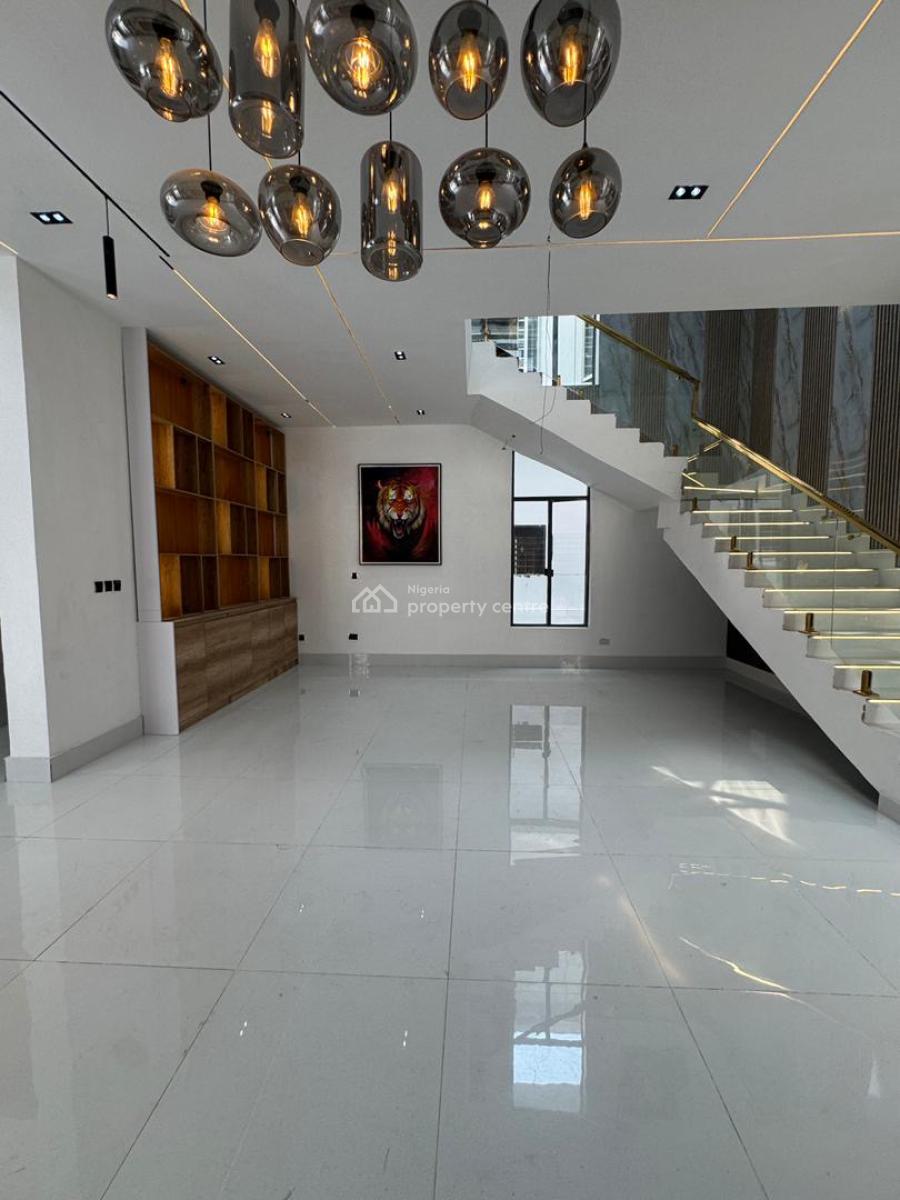 Standard 5 Bedroom Detached Duplex with Pool and Bq, Chevron Toll Gate, Lekki, Lagos, Detached Duplex for Sale