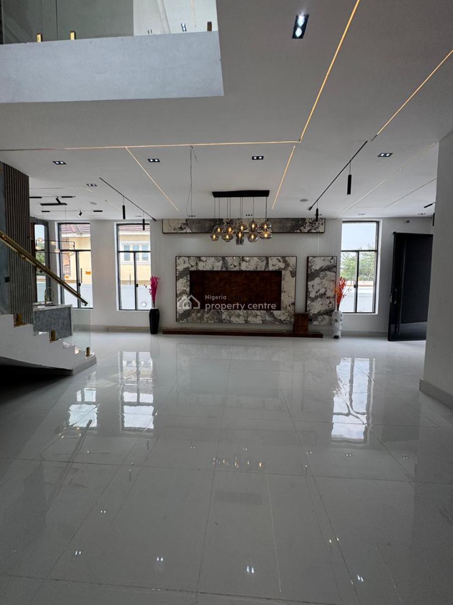 Standard 5 Bedroom Detached Duplex with Pool and Bq, Chevron Toll Gate, Lekki, Lagos, Detached Duplex for Sale