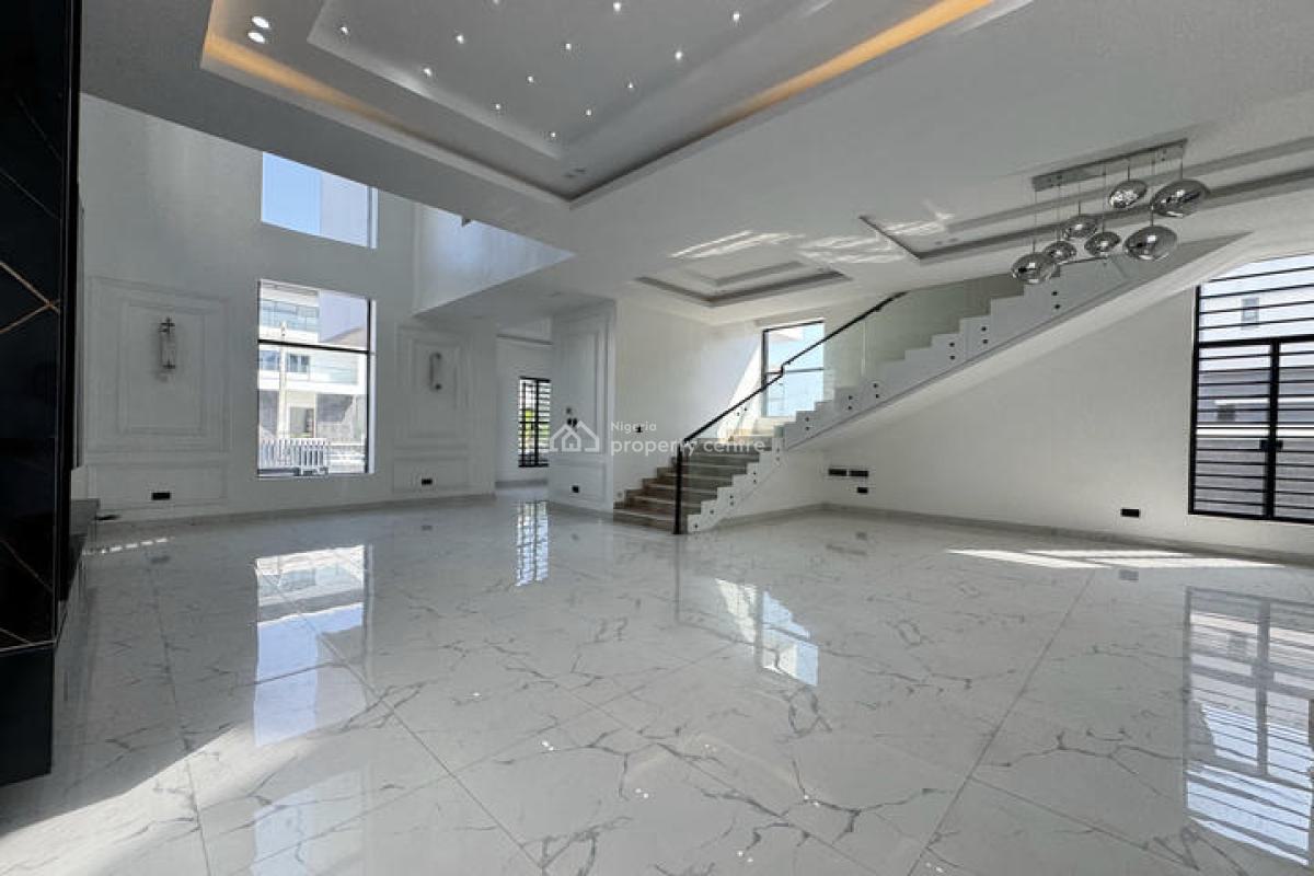 Stunning 5 Bedrooms Detached House with Swimming Pool, Cinema and Bq, Megamound Estate, Lekki, Lagos, Detached Duplex for Sale