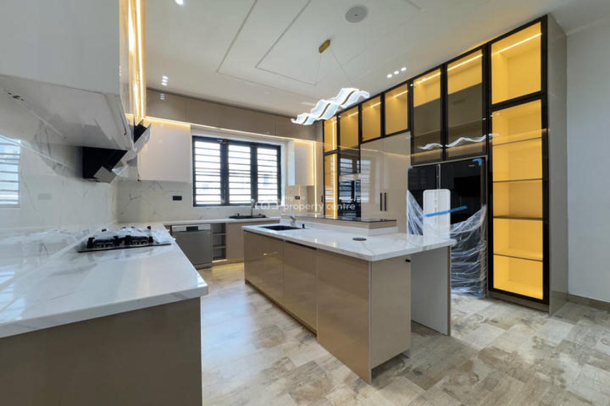 Stunning 5 Bedrooms Detached House with Swimming Pool, Cinema and Bq, Megamound Estate, Lekki, Lagos, Detached Duplex for Sale