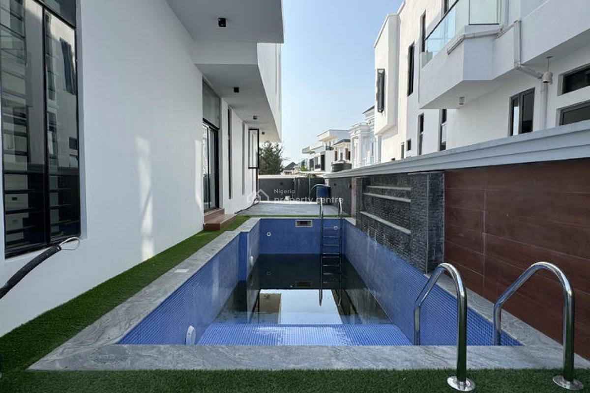 Stunning 5 Bedrooms Detached House with Swimming Pool, Cinema and Bq, Megamound Estate, Lekki, Lagos, Detached Duplex for Sale