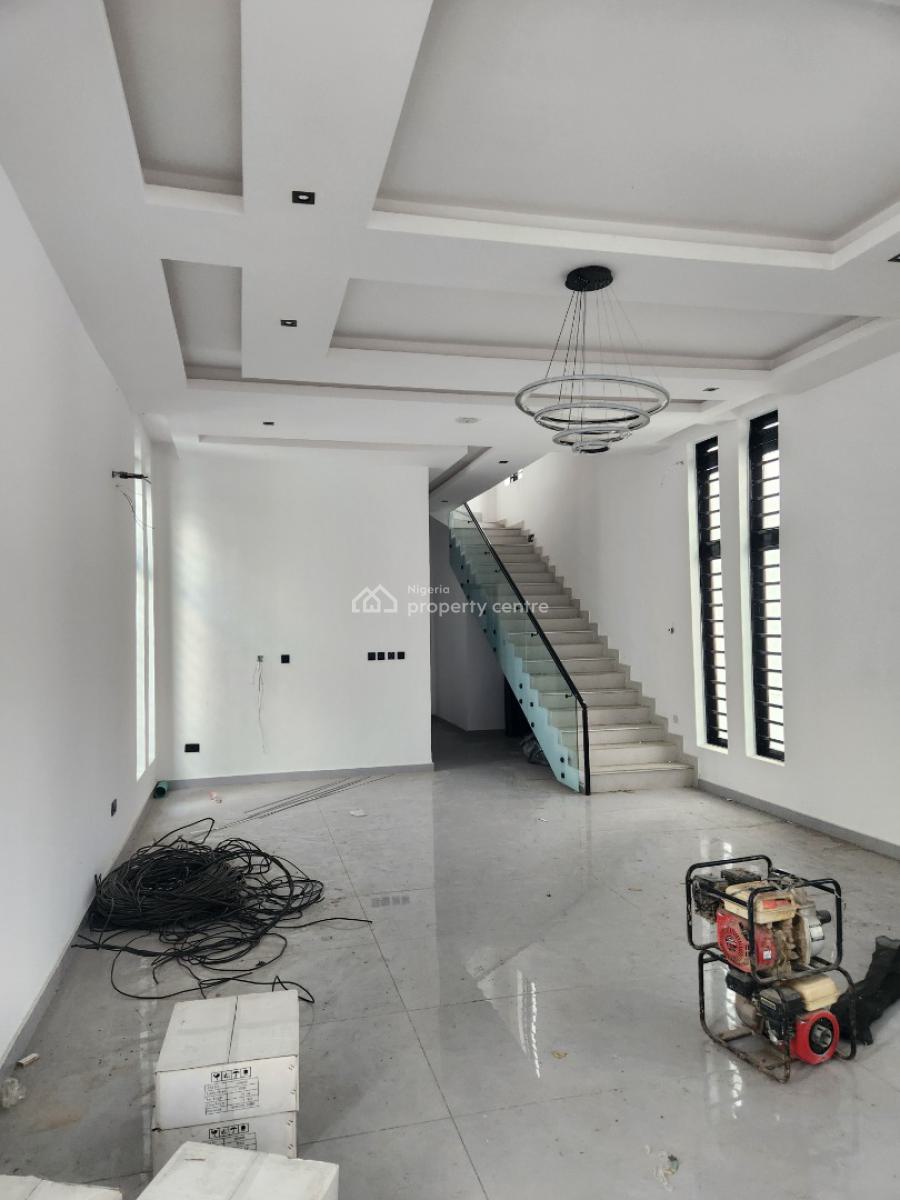 Luxury 5 Bedroom Fully Detached with a Room Bq, Osapa, Lekki, Lagos, Detached Duplex for Sale