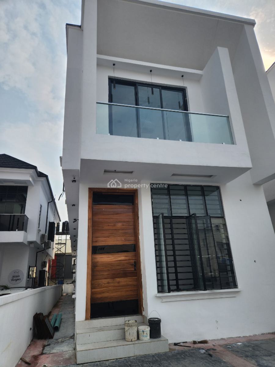 Luxury 5 Bedroom Fully Detached with a Room Bq, Osapa, Lekki, Lagos, Detached Duplex for Sale