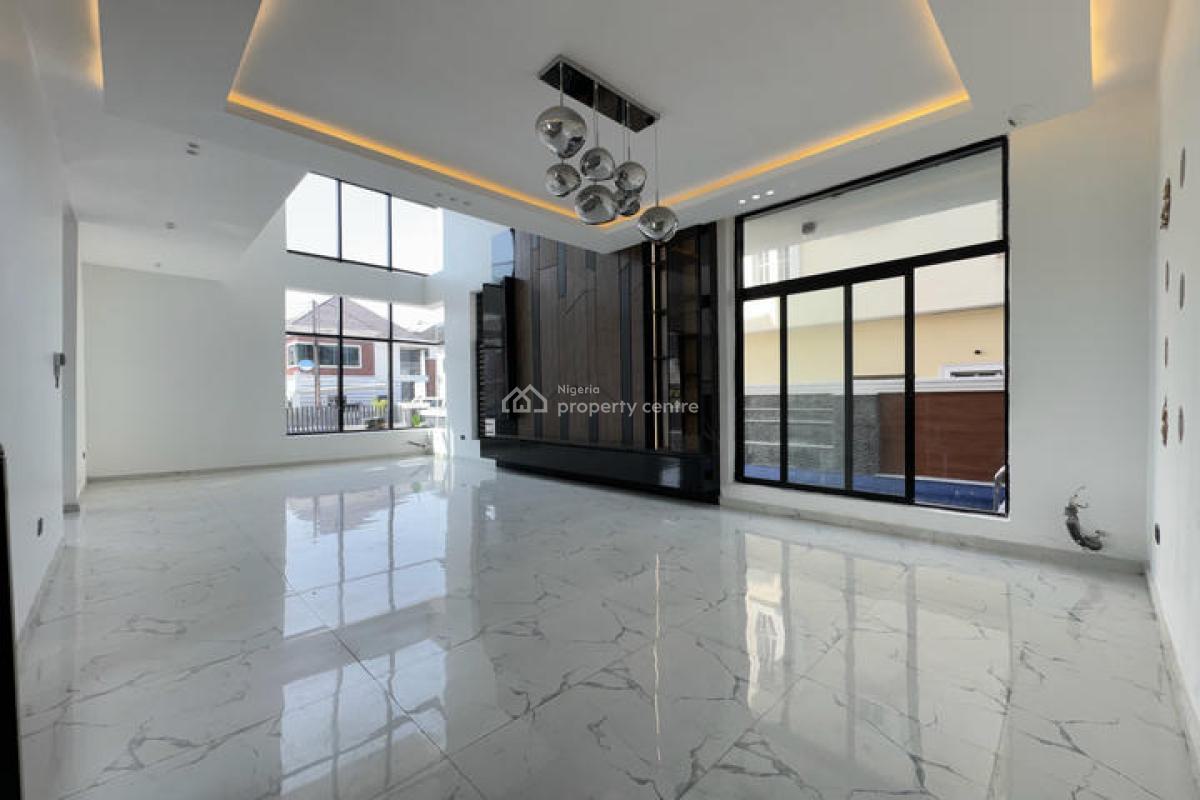 Stunning 5 Bedrooms Detached House with Swimming Pool, Cinema and Bq, Megamound Estate, Ibeju Lekki, Lagos, Detached Duplex for Sale
