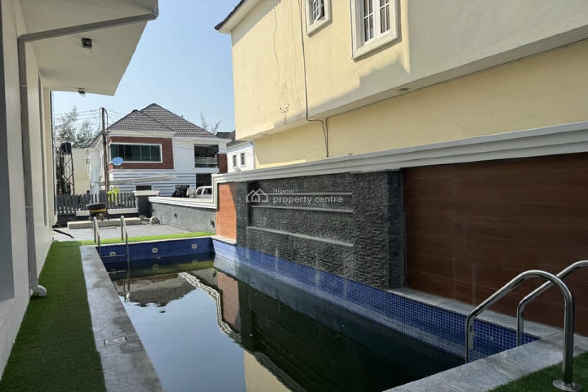 Stunning 5 Bedrooms Detached House with Swimming Pool, Cinema and Bq, Megamound Estate, Ibeju Lekki, Lagos, Detached Duplex for Sale
