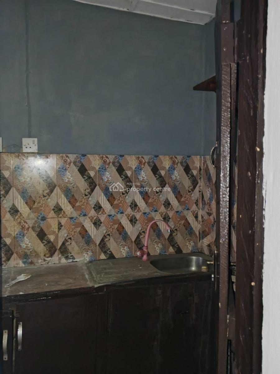 a Clean Mini Flat Upstairs Fens Round and Gated, Salvation, Opebi, Ikeja, Lagos, Mini Flat (room and Parlour) for Rent
