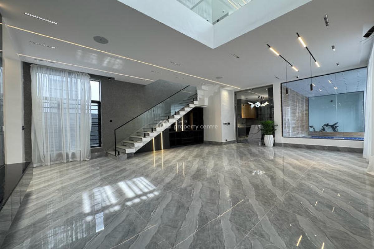 Luxury 5 Bedroom Detached House with Swimming Pool, Gym and Bq, Chevron, Lekki, Lagos, Detached Duplex for Sale