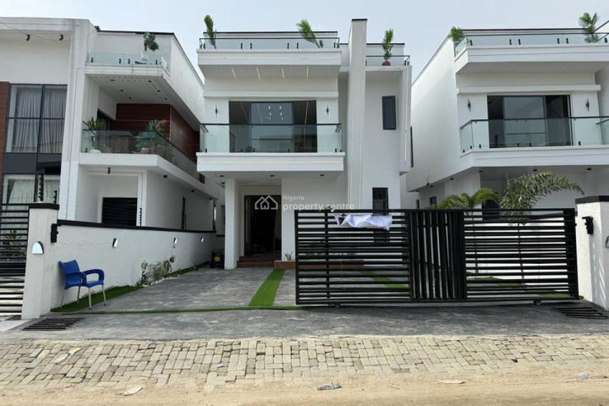 Luxury 5 Bedroom Detached Duplex with Swimming Pool and Bq, Ajah, Lagos, Detached Duplex for Sale