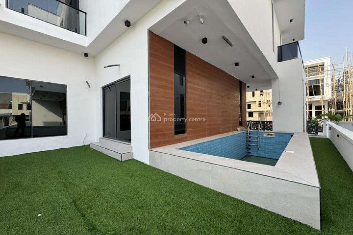 Luxury 5 Bedroom Detached House with Swimming Pool, Cinema and Bq, Lekki, Lagos, Detached Duplex for Sale