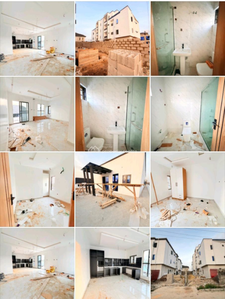 New Luxury 3bedroom Flat Plus Bq Penthouse at Secured Estate at Maryla, in Secured Estate at Maryland Ikeja, Maryland, Lagos, Flat / Apartment for Sale