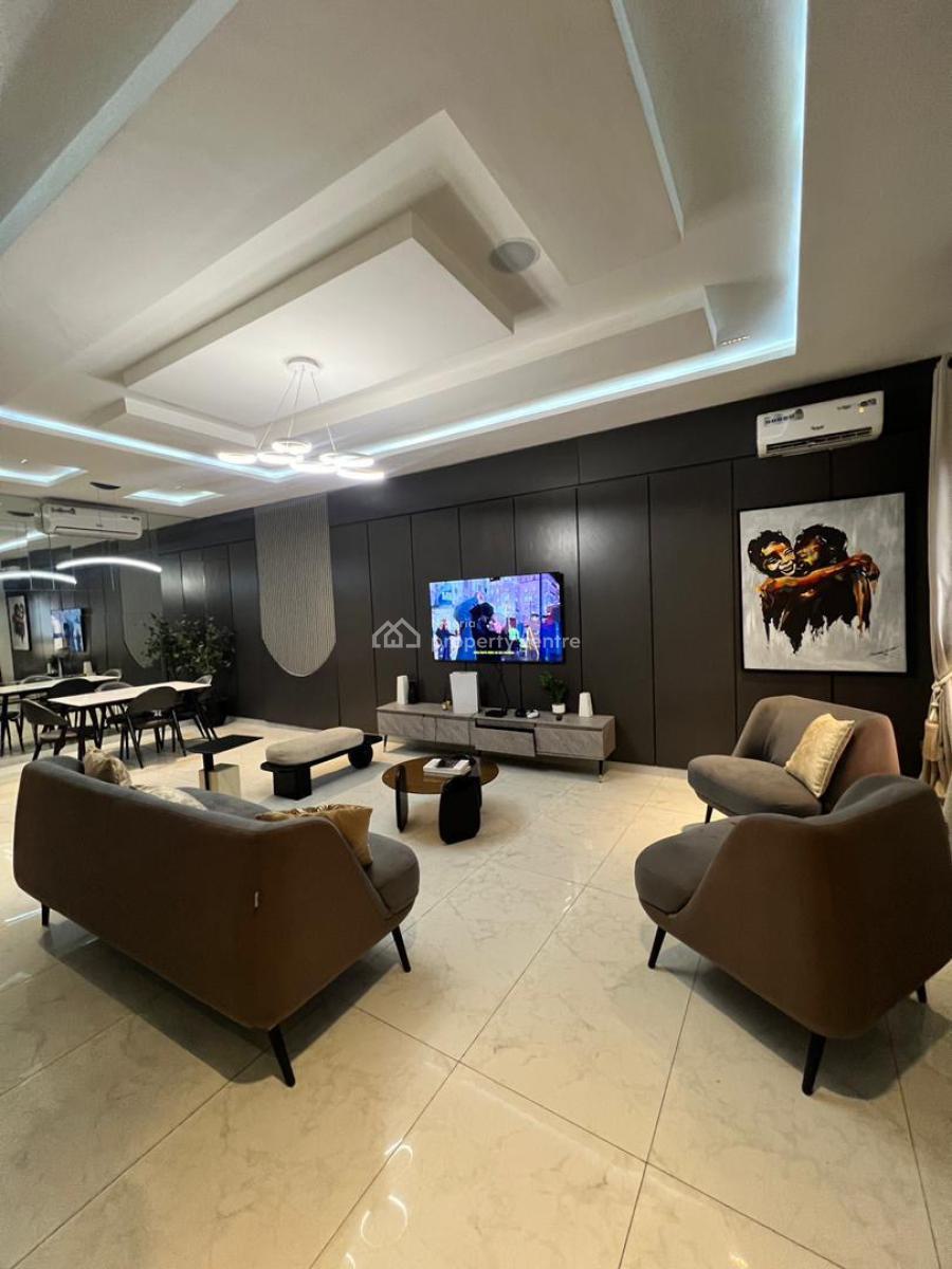 Luxury Well Furnished 3 Bedroom Maisonette with Swimming Pool & Gym, Ikate Elegushi, Lekki, Lagos, Flat / Apartment for Rent