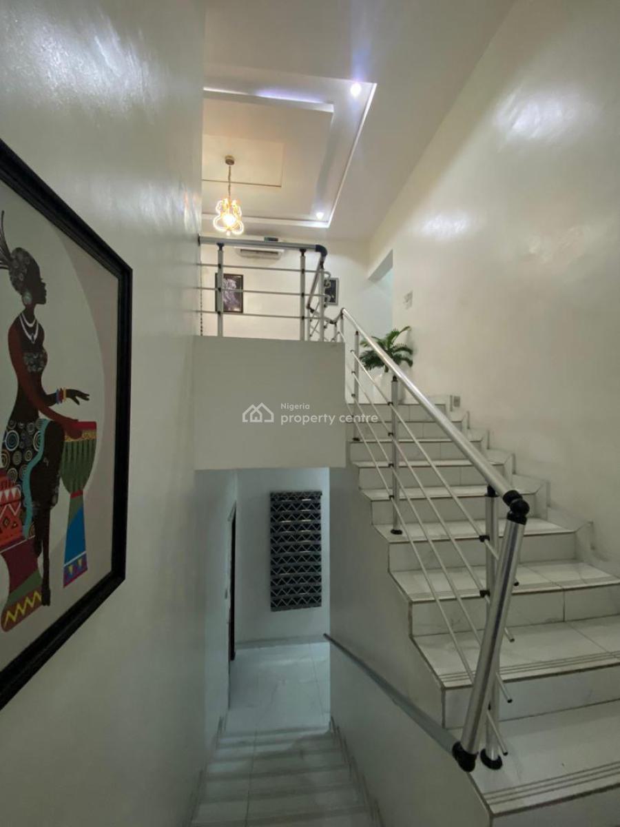 Luxury Furnished  5 Bedroom Fully Detached Duplex with Excellent Facilities, Chevron, Lekki, Lagos, Detached Duplex for Rent