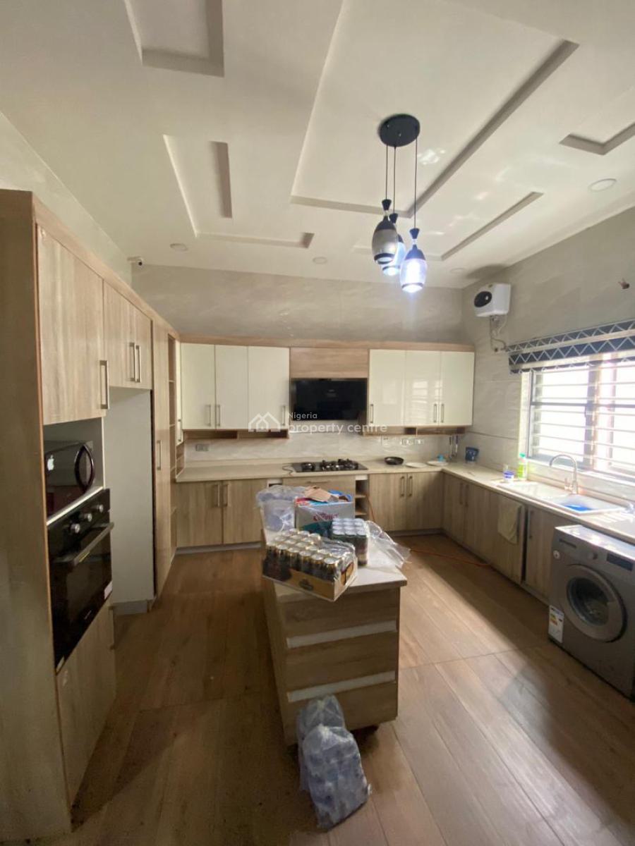 Luxury Furnished  5 Bedroom Fully Detached Duplex with Excellent Facilities, Chevron, Lekki, Lagos, Detached Duplex for Rent