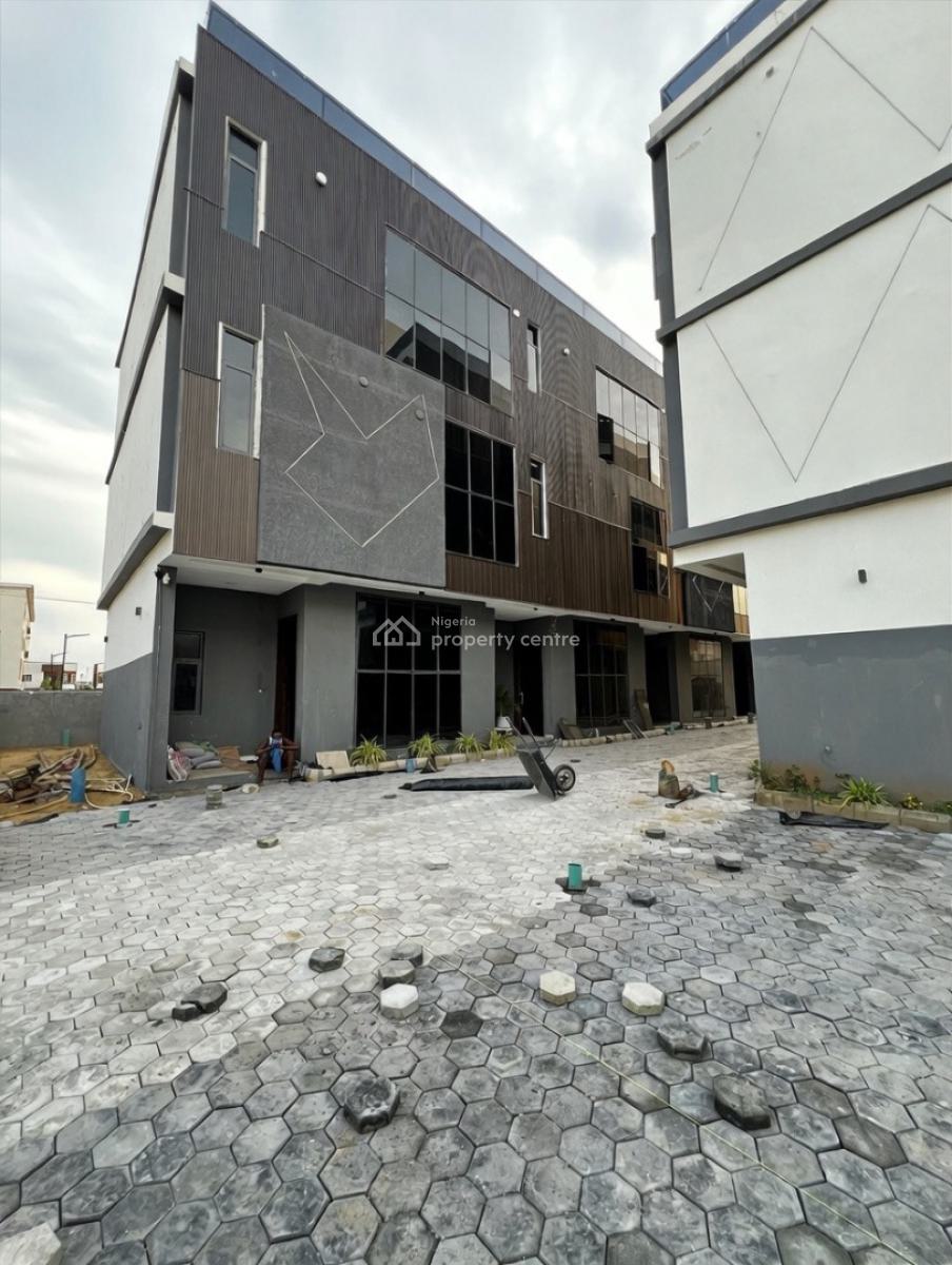 Lovely 4 Bedroom Terrace Duplex with Swimming Pool and Bq, Ikate, Ikate, Lekki, Lagos, Terraced Duplex for Sale