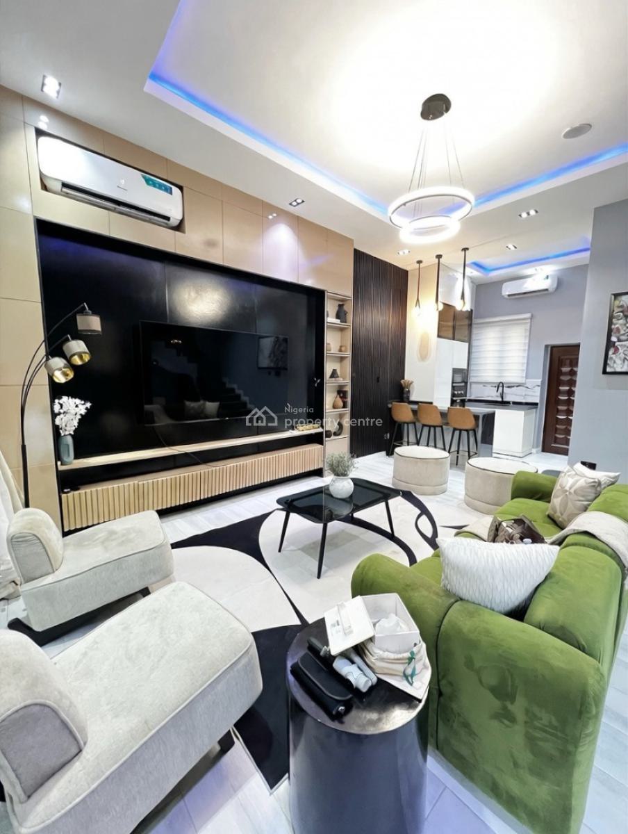 Lovely 4 Bedroom Terrace Duplex with Swimming Pool and Bq, Ikate, Ikate, Lekki, Lagos, Terraced Duplex for Sale