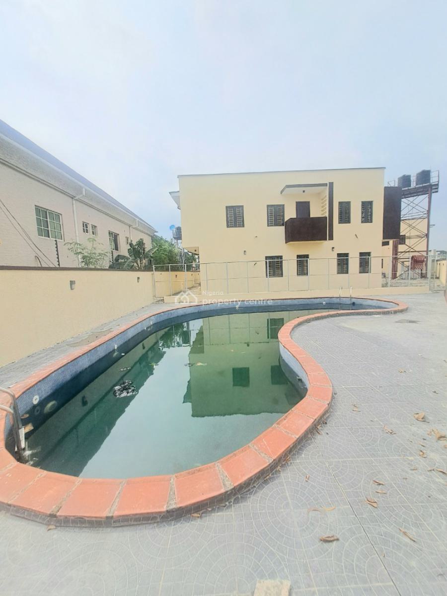 Newly Built 4 Bedroom Semi-detached Duplex with Bq and Pool, Abraham Adesanya, Ajah, Lagos, Semi-detached Duplex for Rent