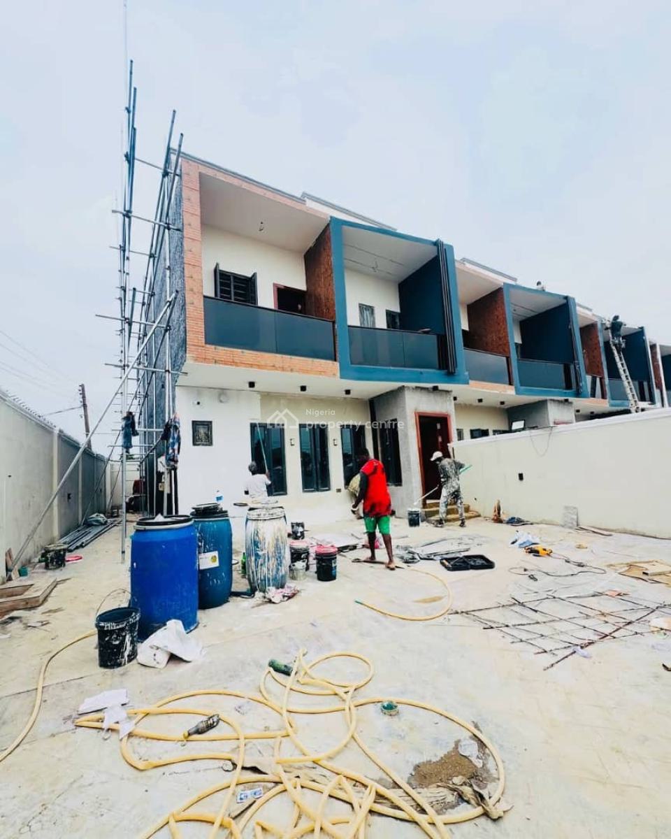 Lovely Self Compound 4 Bedroom Terrace Duplex + Bq in Serene Environs, Oko-oba, Agege, Lagos, Terraced Duplex for Sale