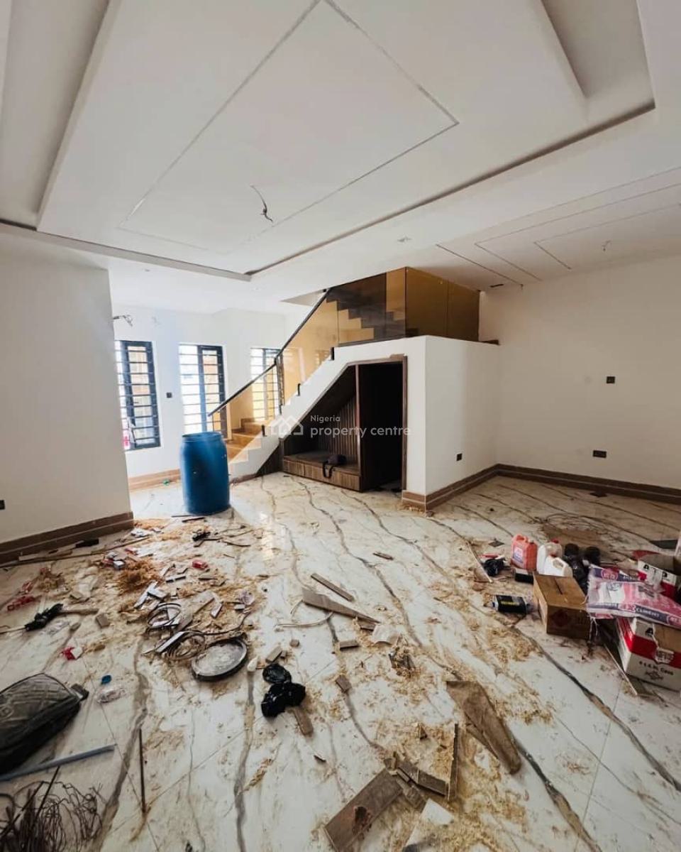 Lovely Self Compound 4 Bedroom Terrace Duplex + Bq in Serene Environs, Oko-oba, Agege, Lagos, Terraced Duplex for Sale