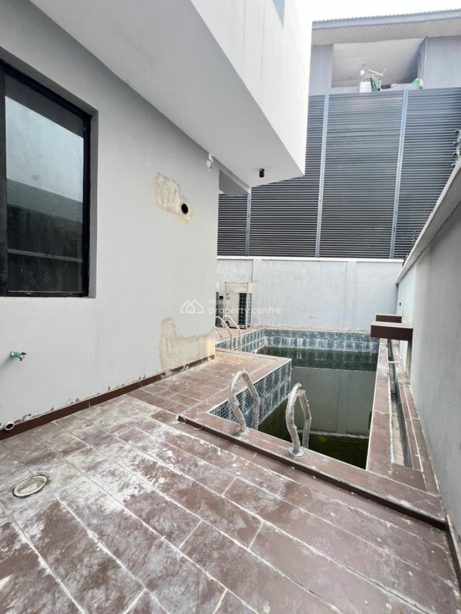 Exclusively Built 5 Bedroom Detached Duplex with a Pool, Elevator & Bq, Banana Island, Ikoyi, Lagos, Detached Duplex for Sale