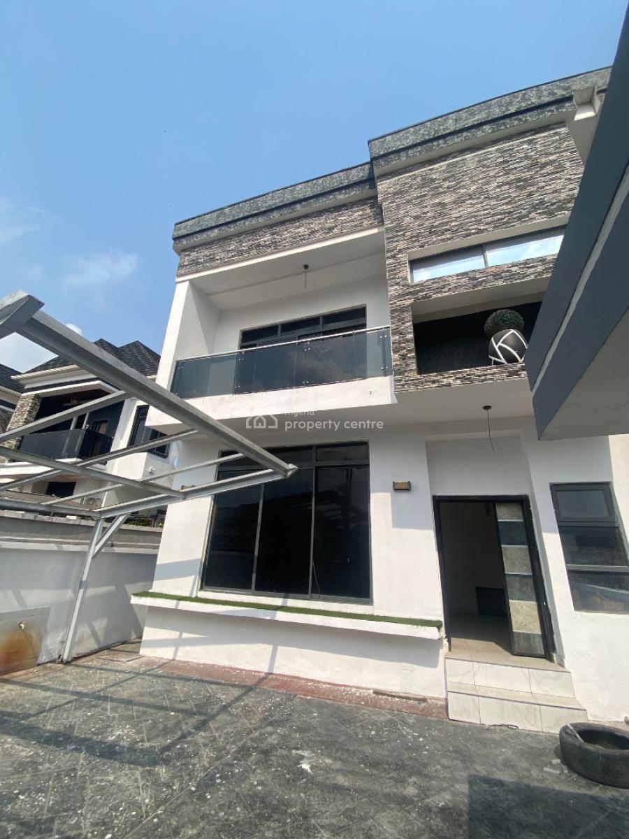 4 Bedroom Semi Detached Duplex with Bq and a Gate Man House, Ikota, Lekki, Lagos, Semi-detached Duplex for Sale