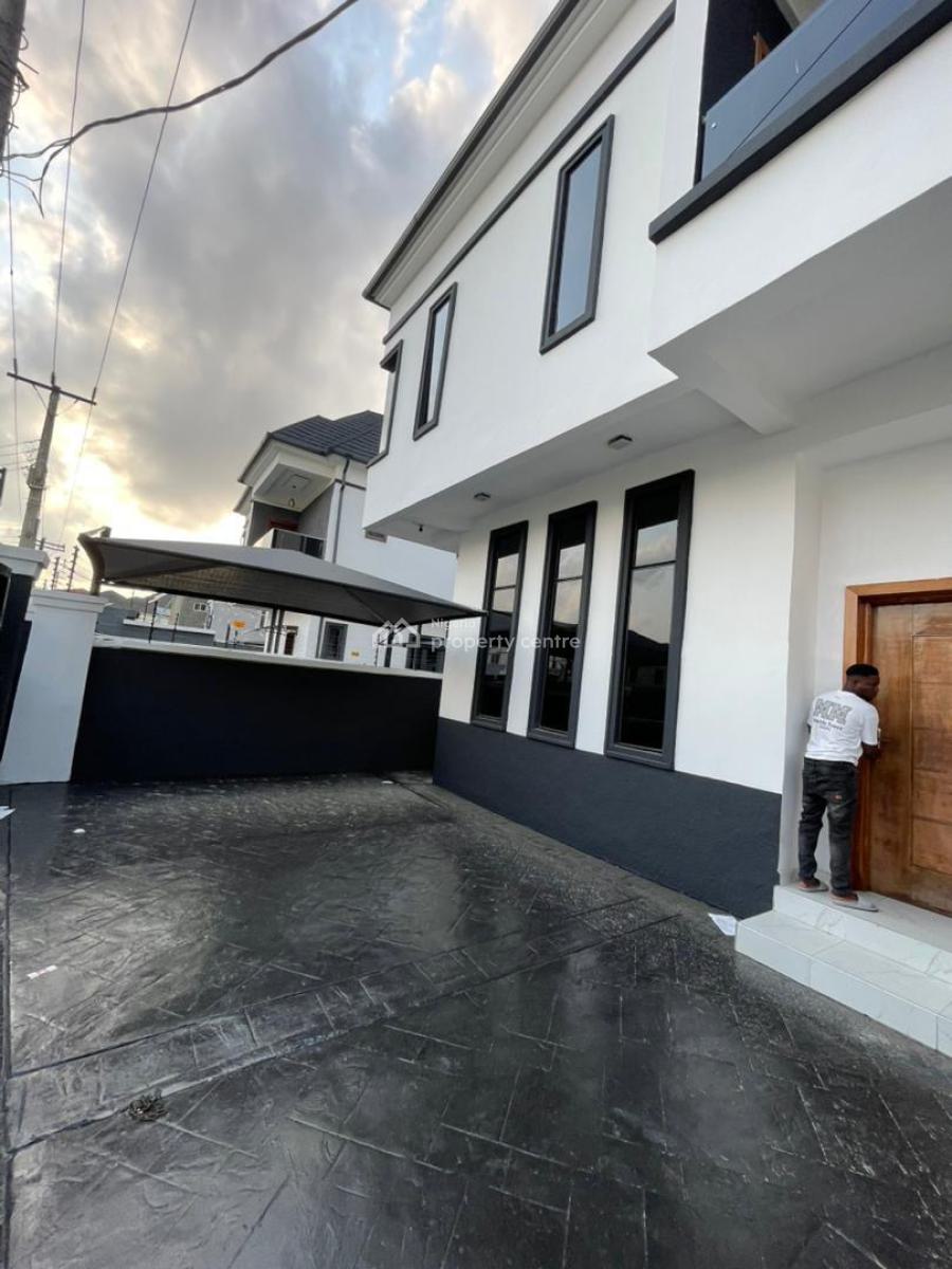 Luxury Spacious 4 Bedroom Fully Detached Duplex with Excellent Facilities, Lekki County, Ikota, Lekki, Lagos, Semi-detached Duplex for Rent